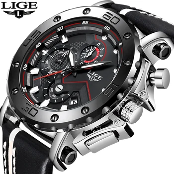 LIGE New Mens Watches Top Brand Luxury Men's Military Sport Watch Men's Waterproof Quartz Watch Male Clock Relogio Masculino+BOX
LIGE New Mens Watches Top Brand Luxury Men's Military Sport Watch Men's Waterproof Quartz Watch Male Clock Relogio Masculino+BOX