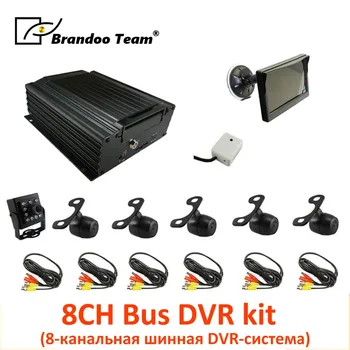 8 channel BUS DVR kits with 6 cameras and 7 inch monitor for bus, train,van,truck used
8 channel BUS DVR kits with 6 cameras and 7 inch monitor for bus, train,van,truck used