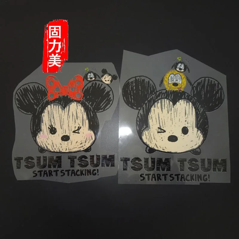 2Pc Mickey Heat Transfer Clothes Sticky PET Material Large Washable Powder Pasta Iron on Patches DIY for clothing BJ307
2Pc Mickey Heat Transfer Clothes Sticky PET Material Large Washable Powder Pasta Iron on Patches DIY for clothing BJ307