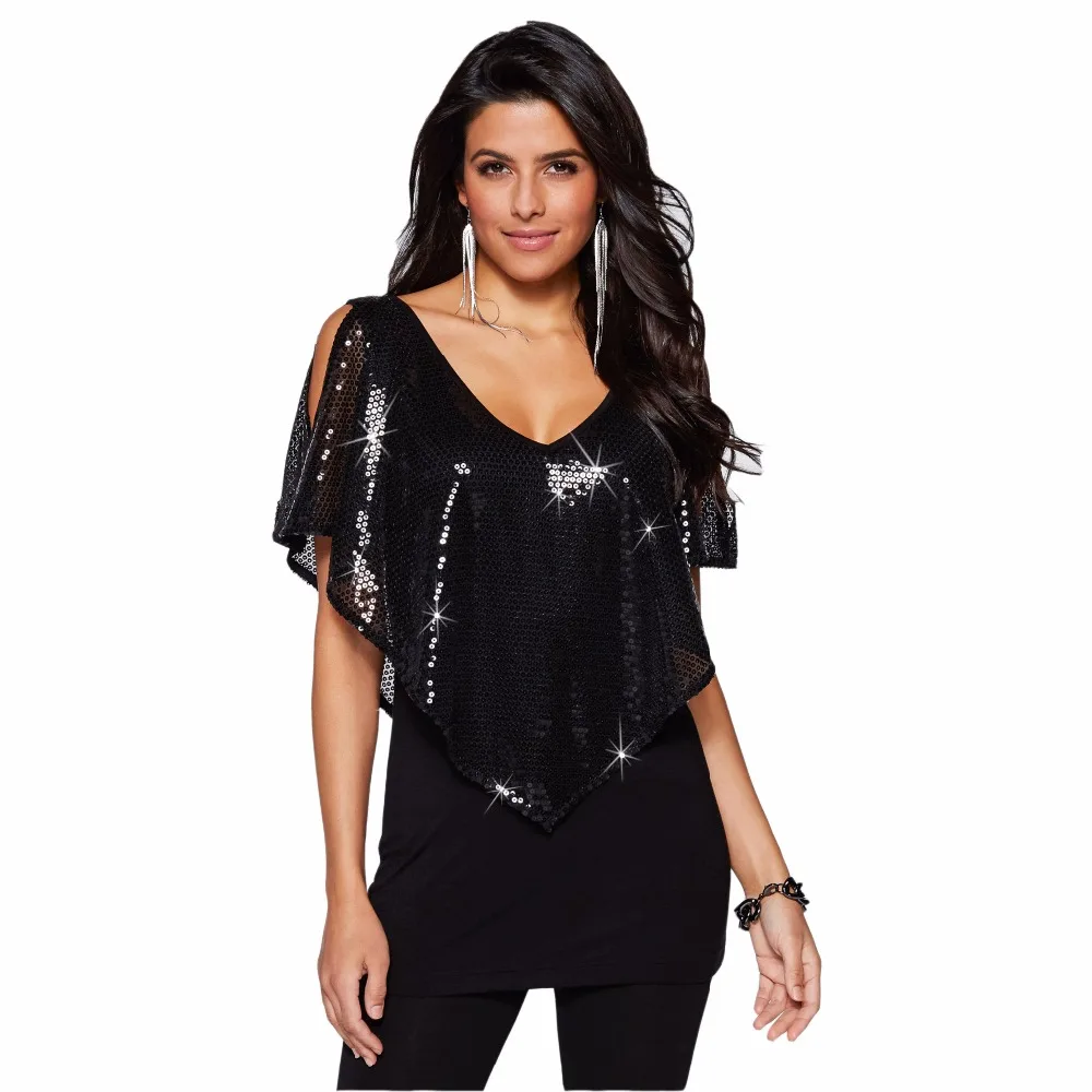 women's shirt Spring summer Apparel fashion blouses Deep V collar bat sleevees exposed shoulder Female shirts Stitching
women's shirt Spring summer Apparel fashion blouses Deep V collar bat sleevees exposed shoulder Female shirts Stitching