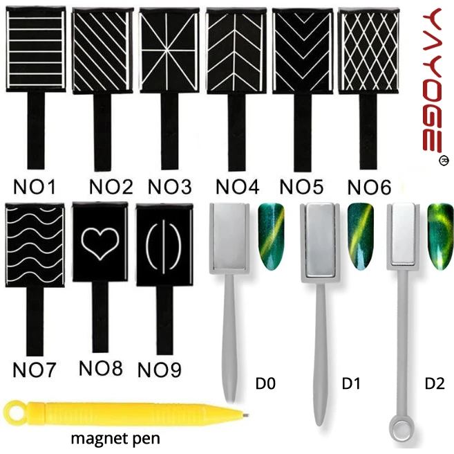 Magnet Stick Tools for Cat Eye Nail Gel Polish Varnish Manicure Magic 3D Line Strip Strong Effect Shaping DIY Magnetic Board
Magnet Stick Tools for Cat Eye Nail Gel Polish Varnish Manicure Magic 3D Line Strip Strong Effect Shaping DIY Magnetic Board