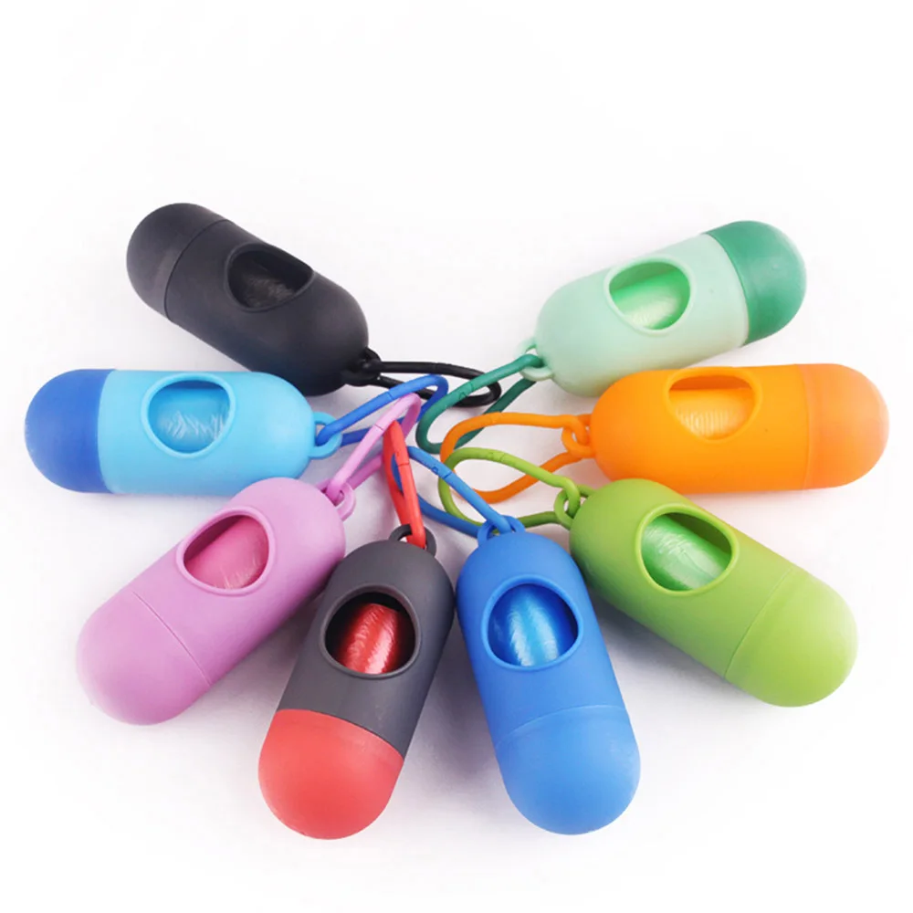 1 Pcs Pills Shape Dispenser Box + 1 Roll Degradable Pet Waste Poop Bag Portable Pet Dog Go Out Waste Cleaning Bag Sets
1 Pcs Pills Shape Dispenser Box + 1 Roll Degradable Pet Waste Poop Bag Portable Pet Dog Go Out Waste Cleaning Bag Sets