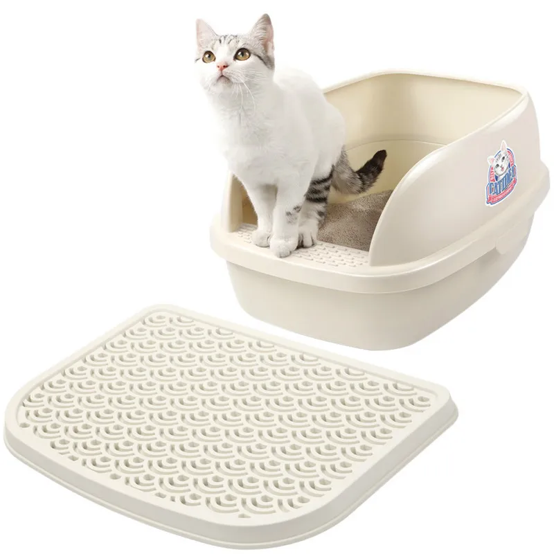 Cat litter pot semi-closed deodorant extra large anti-splash large cat supplies small kitten cat toilet
Cat litter pot semi-closed deodorant extra large anti-splash large cat supplies small kitten cat toilet