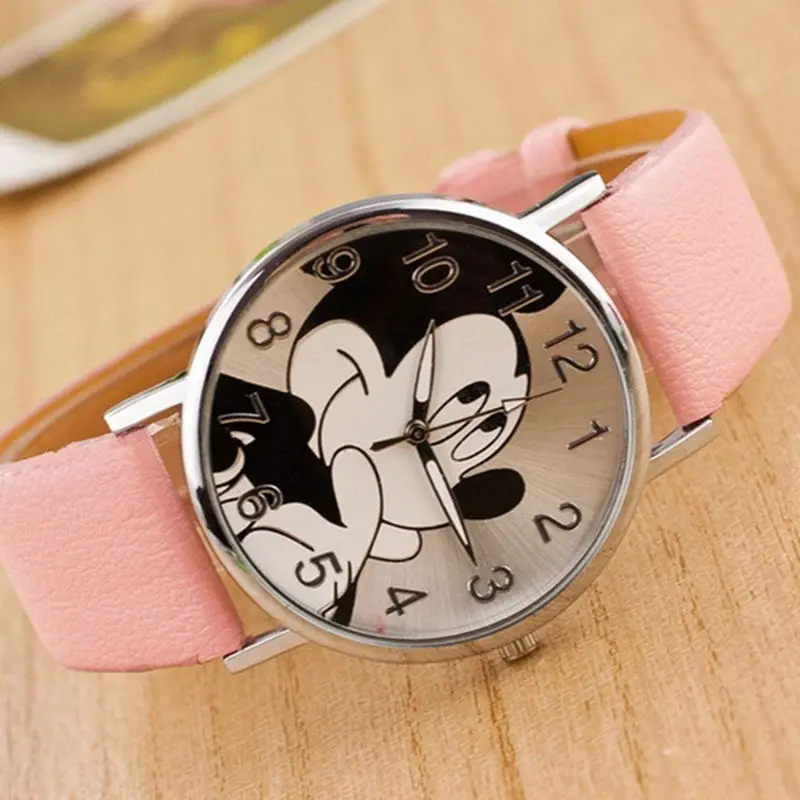 Chasy Best selling new fashion Mickey children's cartoon watch 2019 high quality casual leather strap quartz watch reloj mujer
Chasy Best selling new fashion Mickey children's cartoon watch 2019 high quality casual leather strap quartz watch reloj mujer
