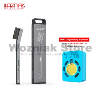 QIANLI for iPhone A8 A9 A10 A11 CPU NAND HDD IC Rotary fixture + Clean steel brush Manual Combination Tool CHIP Clamp
QIANLI for iPhone A8 A9 A10 A11 CPU NAND HDD IC Rotary fixture + Clean steel brush Manual Combination Tool CHIP Clamp