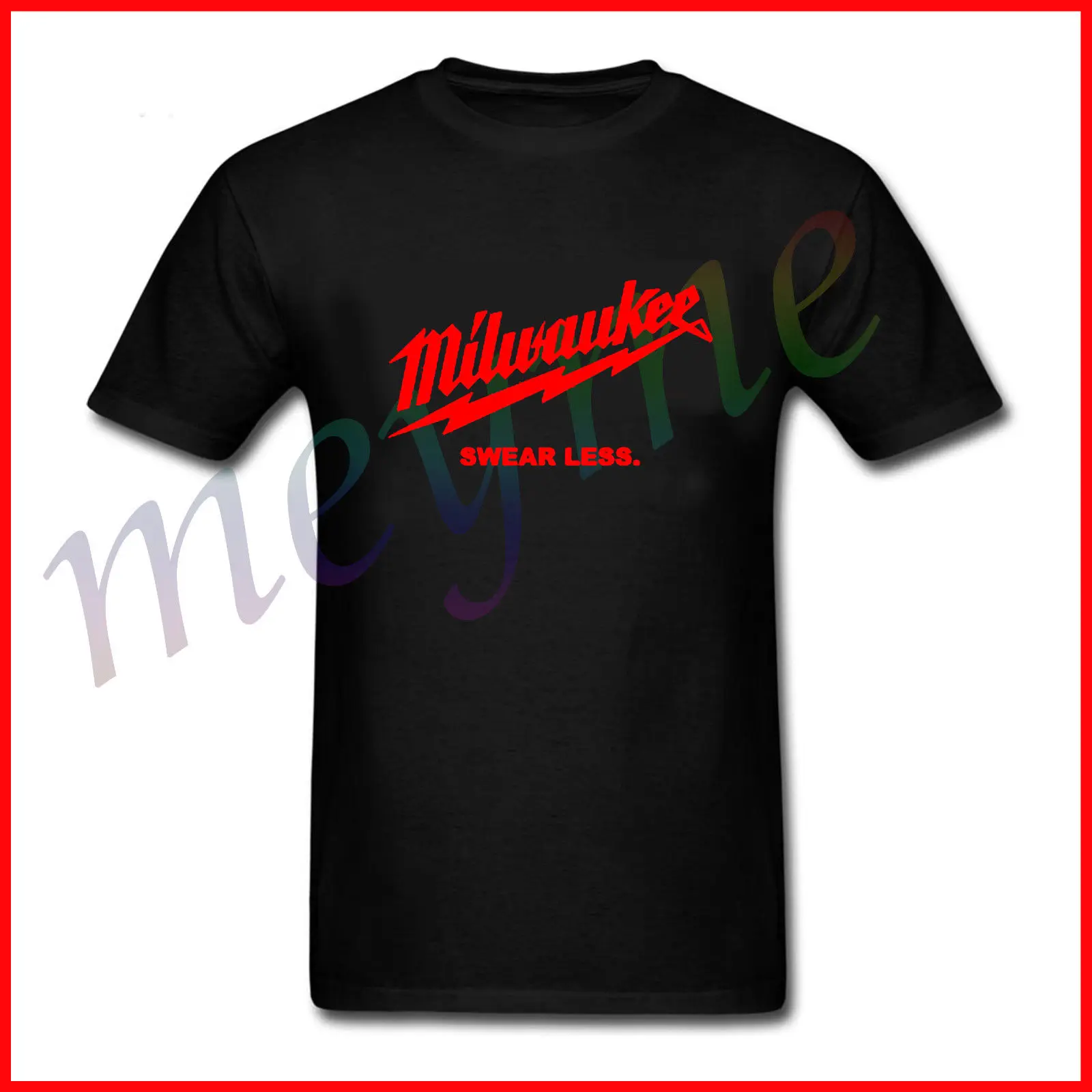 New Milwaukee Swear Less Tools Funny T-Shirt sz S-XXL Cool Casual pride t shirt men Unisex New Fashion tshirt Loose Size
New Milwaukee Swear Less Tools Funny T-Shirt sz S-XXL Cool Casual pride t shirt men Unisex New Fashion tshirt Loose Size