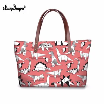 2019 Pink Origami Women Handbags Casual Large Women's Shoulder Bag Dinosaur Dragon Printed Ladies Tote Bags Drop Shipping Purse
2019 Pink Origami Women Handbags Casual Large Women's Shoulder Bag Dinosaur Dragon Printed Ladies Tote Bags Drop Shipping Purse