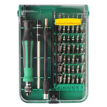 Magnetic Screwdriver Bits Set 45 In 1 Precision Screwdriver Repair Tools Kit for iPhone Samsung HTC PC Cellphone Universal Keys
Magnetic Screwdriver Bits Set 45 In 1 Precision Screwdriver Repair Tools Kit for iPhone Samsung HTC PC Cellphone Universal Keys