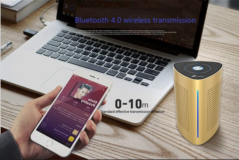 New ADIN V8 Vibration Speaker 36W Bluetooth Speakers Wireless Subwoofer NFC Stereo 3D Surround Touch Computer Phone Speaker (10)