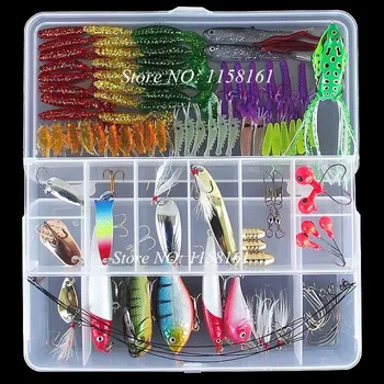 Hot Sell! 100 ieces soft bait small lead head hook lure hard lure set soft fishing lure set soft bait fishing tackle
Hot Sell! 100 ieces soft bait small lead head hook lure hard lure set soft fishing lure set soft bait fishing tackle
