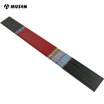6/12/24pcs 32.5" Spine 400 1k Weave Camo Carbon Arrow Shaft for DIY Arrow for Archery for Compound/Recurve Bow Hunting
6/12/24pcs 32.5" Spine 400 1k Weave Camo Carbon Arrow Shaft for DIY Arrow for Archery for Compound/Recurve Bow Hunting