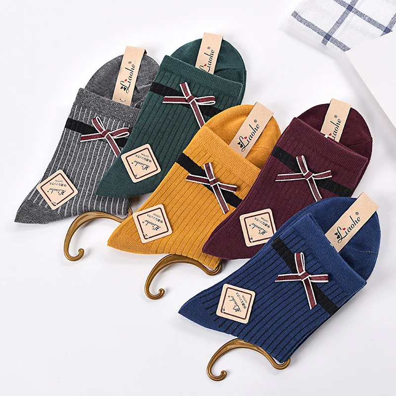 Women Socks Striped 3D Bow fashion Harajuku cute Socks For Woman Female Japanese college style funny socks yellow black
Women Socks Striped 3D Bow fashion Harajuku cute Socks For Woman Female Japanese college style funny socks yellow black