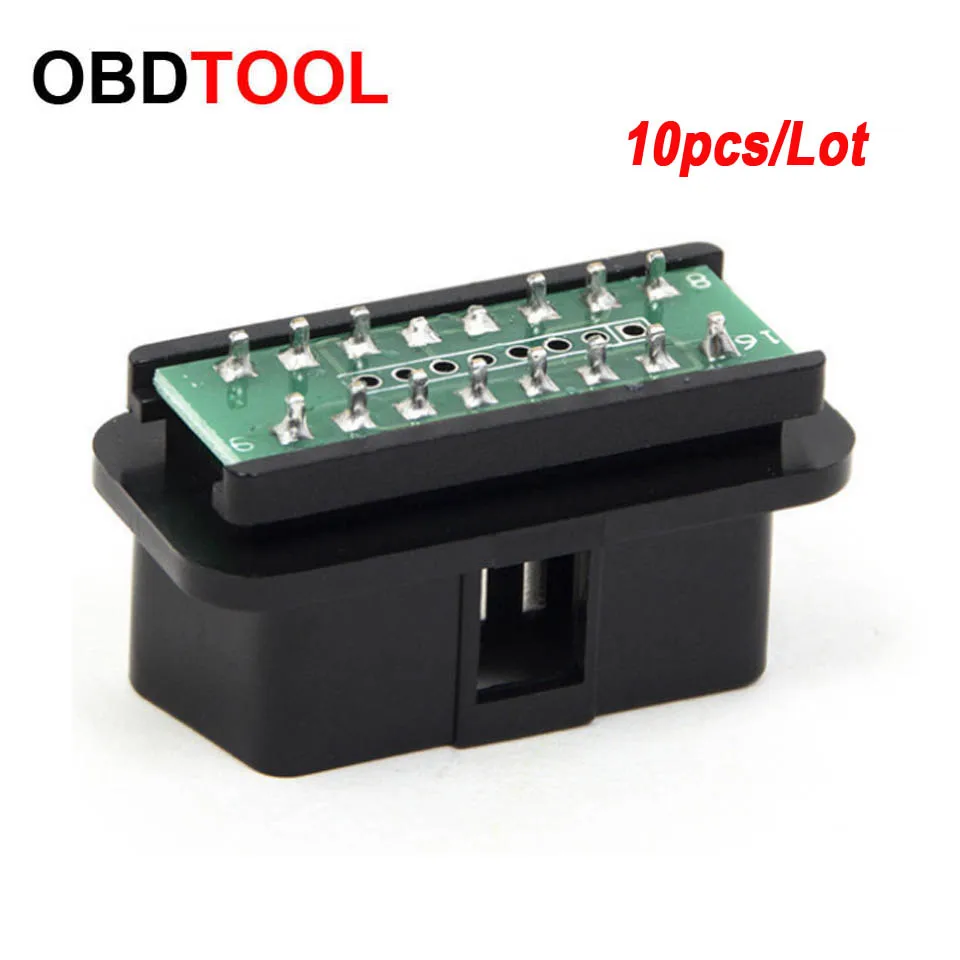 10pcs/lot OBD2 MALE PLUG 16PIN OBD 2 Connector Car Engine Troubleshooter Tool Cable Socket Car Diagnostic Cables and Adapter
10pcs/lot OBD2 MALE PLUG 16PIN OBD 2 Connector Car Engine Troubleshooter Tool Cable Socket Car Diagnostic Cables and Adapter