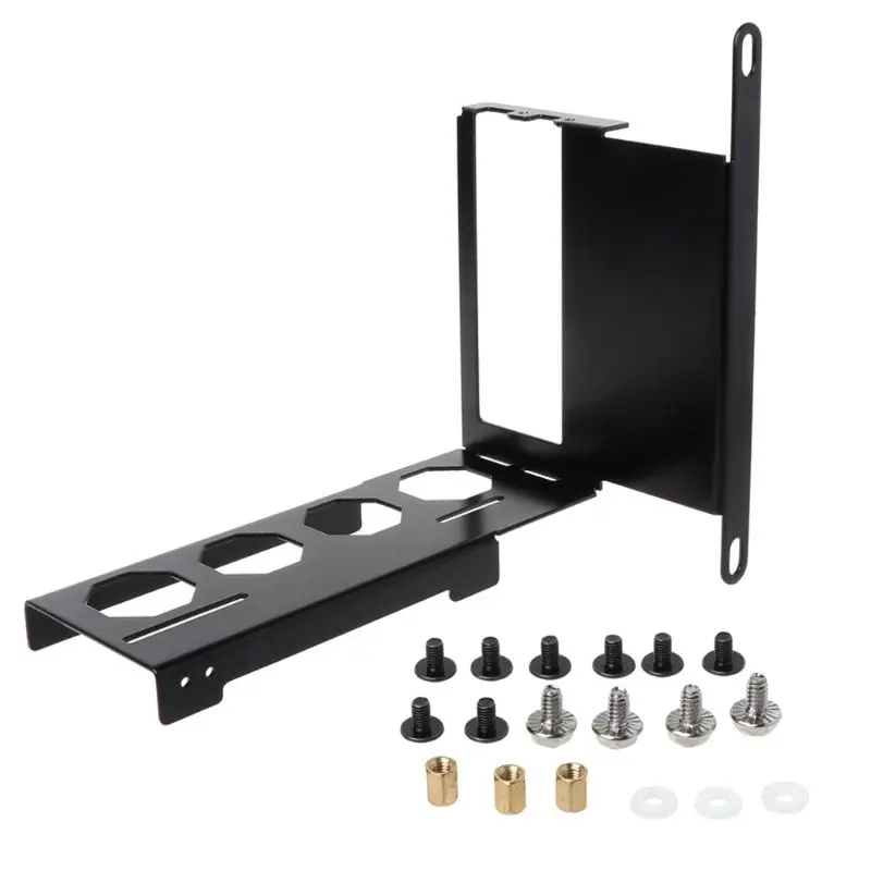 Metal Vertical Display VGA Holder Cooler Master Accessory Fit for MasterBox Master Case Maker H500P Series Kit C26
Metal Vertical Display VGA Holder Cooler Master Accessory Fit for MasterBox Master Case Maker H500P Series Kit C26