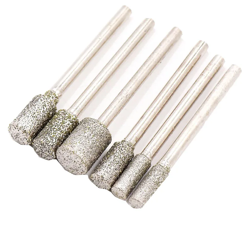 URANN 5pcs 2.35/3.0mm Shank Diamond Grinding Head Grit 60 Jade Carving Tool Diamond Grinding Pin A-Diamond Grinding Head
URANN 5pcs 2.35/3.0mm Shank Diamond Grinding Head Grit 60 Jade Carving Tool Diamond Grinding Pin A-Diamond Grinding Head