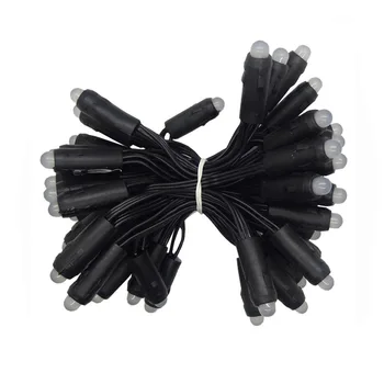 1000X Wholesale DC5V 12mm DMX512 RGB full color led string light with Black cable and Black shell express free shipping
1000X Wholesale DC5V 12mm DMX512 RGB full color led string light with Black cable and Black shell express free shipping