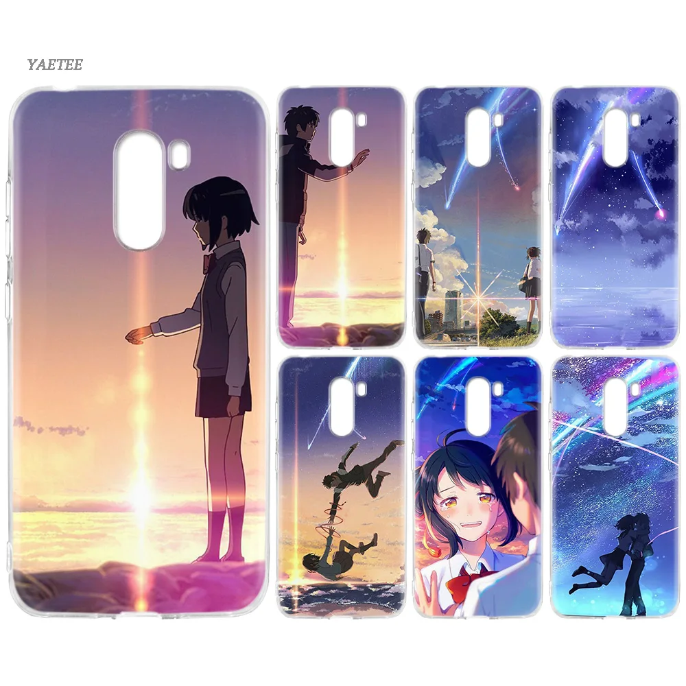 Print Silicone Back Case For Xiaomi Pocophone F1 Mi 8 lite Play Redmi 5 Plus Note 7 6 Pro 5A 4 4X Cover kimi no nawa Animation a
Print Silicone Back Case For Xiaomi Pocophone F1 Mi 8 lite Play Redmi 5 Plus Note 7 6 Pro 5A 4 4X Cover kimi no nawa Animation a