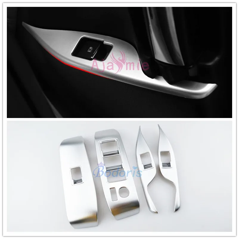 Chrome Car Styling Interior Window Glass Switch Garnish Overlay Panel For Toyota Alphard VELLFIRE 30 2016-2019 Accessories
Chrome Car Styling Interior Window Glass Switch Garnish Overlay Panel For Toyota Alphard VELLFIRE 30 2016-2019 Accessories