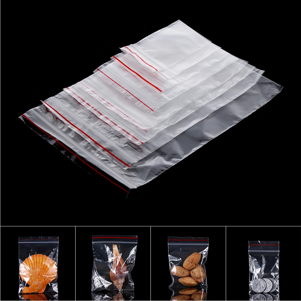 100 pcs/pack Reclosable Clear Plastic Self Adhesive Bag For Zipper Bag Ziplock Zip With Lock PE Bags
100 pcs/pack Reclosable Clear Plastic Self Adhesive Bag For Zipper Bag Ziplock Zip With Lock PE Bags