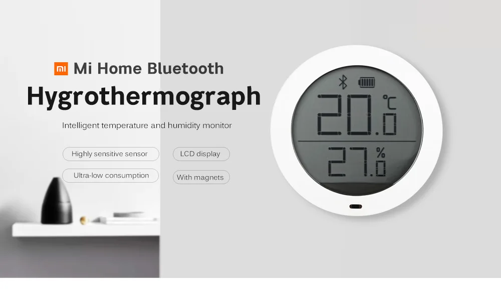 Погодная Станция Xiaomi Mijia Bluetooth Hygrothermograph 2