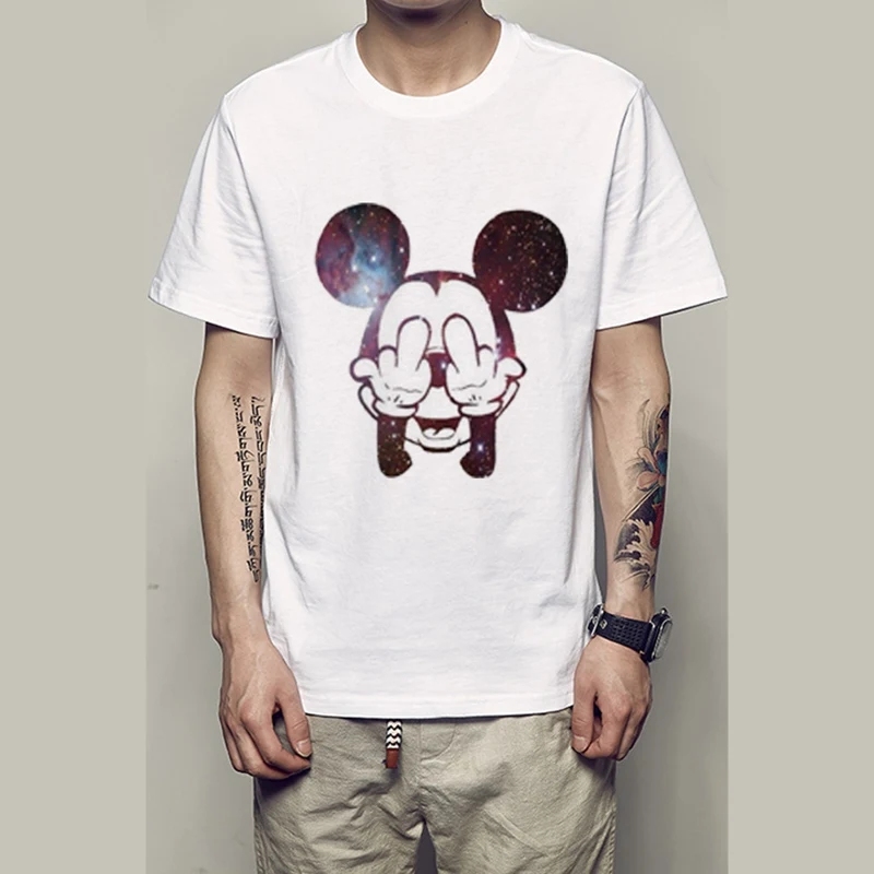 Printing Mickey Mouse Funny cartoon pictures Summer Fashion Crew Short Sleeve T-Shirt Casual Men's Tee Plus Size
Printing Mickey Mouse Funny cartoon pictures Summer Fashion Crew Short Sleeve T-Shirt Casual Men's Tee Plus Size