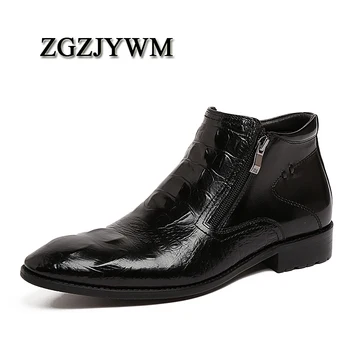 Luxury Brand ZGZJYWM Genuine Leather Winter Ankle Waterproof Rubber Motorcycle Men Outdoor Martin Rivet Ankle Boots
Luxury Brand ZGZJYWM Genuine Leather Winter Ankle Waterproof Rubber Motorcycle Men Outdoor Martin Rivet Ankle Boots