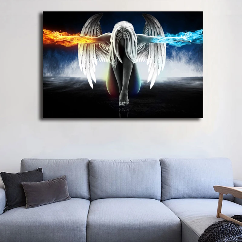 Anges Gardiens Home Decoration Nordic Style Wall Art Canvas Painting Poster Abstract Print Decorative Picture for Living Room
Anges Gardiens Home Decoration Nordic Style Wall Art Canvas Painting Poster Abstract Print Decorative Picture for Living Room