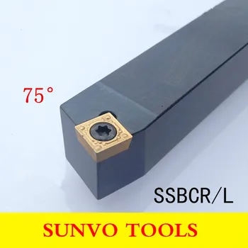 SSBCR SSBCR 2020K09/2020K12 CNC Screw Fastening External Turning Holder Use SCMT SCGT 090204/090208/120404/120408 Insert
SSBCR SSBCR 2020K09/2020K12 CNC Screw Fastening External Turning Holder Use SCMT SCGT 090204/090208/120404/120408 Insert