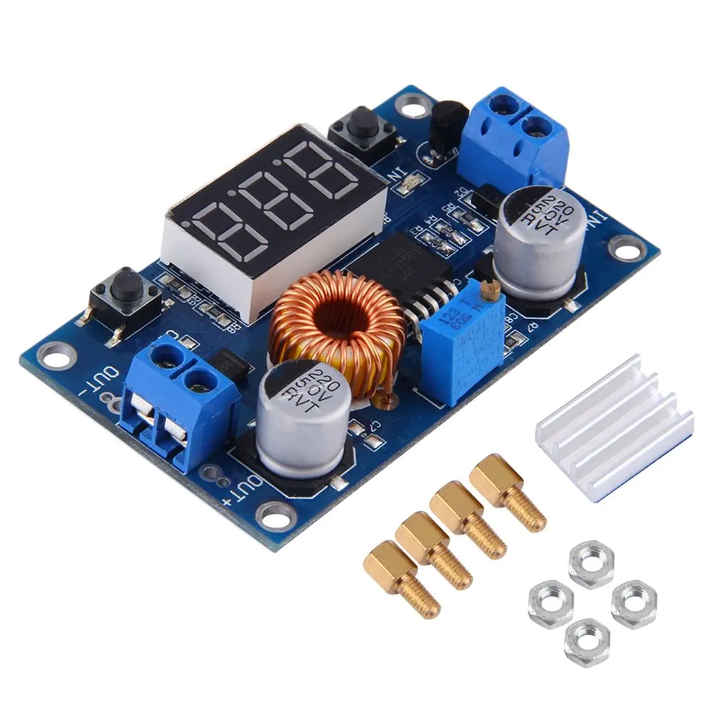 Portable DC-DC Step Down Converter 5-36V to 1.25-32V 5A Buck Voltage Regulator --M25
Portable DC-DC Step Down Converter 5-36V to 1.25-32V 5A Buck Voltage Regulator --M25
