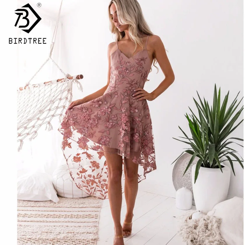 Spring New Arrival Women's Lace Elegance V-Neck Spaghetti Strap Sweet Slim High Waist Asymmetrical Dress Hots D8D417I
Spring New Arrival Women's Lace Elegance V-Neck Spaghetti Strap Sweet Slim High Waist Asymmetrical Dress Hots D8D417I