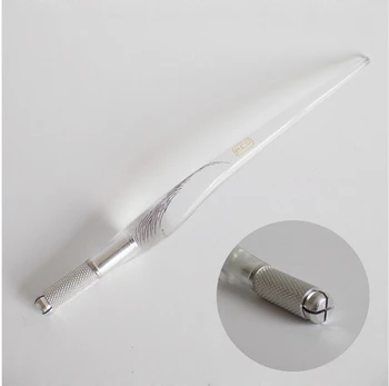 New Style Permanent Manual Eyebrow Makeup Tattoo Machine Pen White Color Free Shipping
New Style Permanent Manual Eyebrow Makeup Tattoo Machine Pen White Color Free Shipping