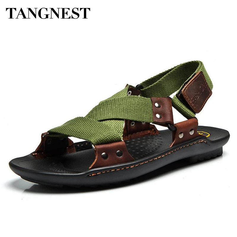 Tangnest 2017 Mixed Color Man Sandals Spring Hook & Loop Sewing Anti-Slippy Man Flats Fashion Soft Breathable Male Shoes XML189
Tangnest 2017 Mixed Color Man Sandals Spring Hook & Loop Sewing Anti-Slippy Man Flats Fashion Soft Breathable Male Shoes XML189