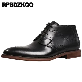 Full Grain Leather Booties Mens Pointed Toe Dress Boots Formal High Top Handmade Black Brogue Designer Shoes Oxford Burgundy
Full Grain Leather Booties Mens Pointed Toe Dress Boots Formal High Top Handmade Black Brogue Designer Shoes Oxford Burgundy