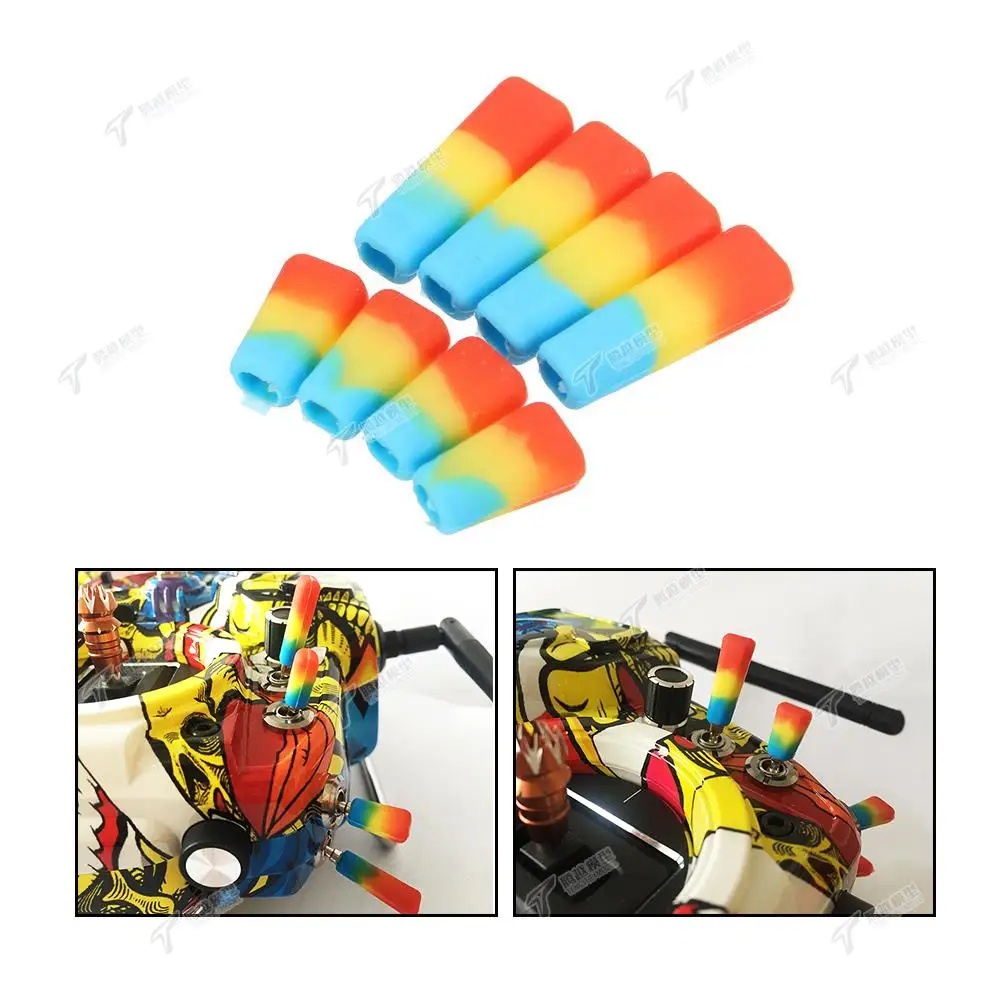 8PCS Transmitter Anti-slipping Silicon Stick Switch Cap Sheath for Frsky Flysky Futaba JR Radiolink FPV Racing Drone
8PCS Transmitter Anti-slipping Silicon Stick Switch Cap Sheath for Frsky Flysky Futaba JR Radiolink FPV Racing Drone