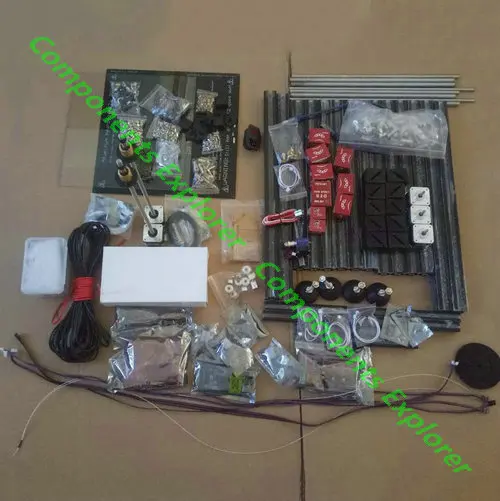 Полный комплект для принтера HyperCube Evolution Dual Z Axises Black 3D принтер 300*300*300 |