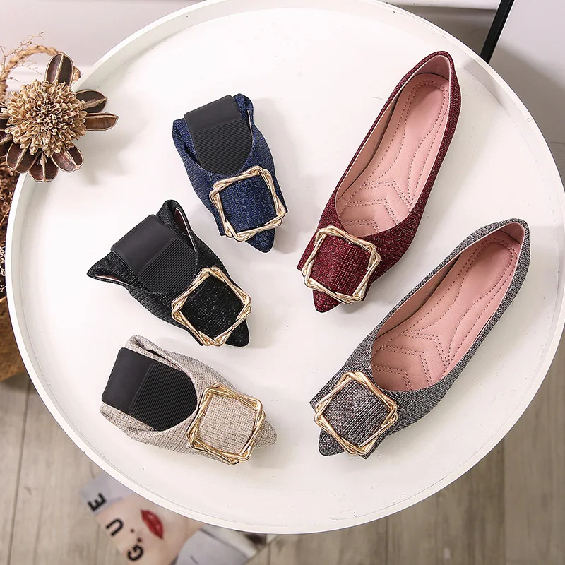2019 Spring Autumn Flats for Women Pointed toe Woman Casual Shoes Slip-on Office Ladies Flats Boat Shoes High Quality TB022
2019 Spring Autumn Flats for Women Pointed toe Woman Casual Shoes Slip-on Office Ladies Flats Boat Shoes High Quality TB022