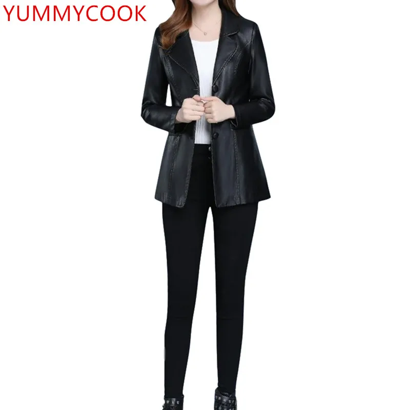 Autumn winter large size Short paragraph single-breasted Leather clothing jacket female suit collar slim pu leather jacket AB118
Autumn winter large size Short paragraph single-breasted Leather clothing jacket female suit collar slim pu leather jacket AB118