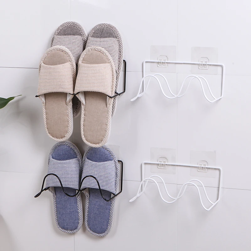 Multi-functional Bathroom Paste Hanging Layer Shelf Single Living Racks Slippers Bathroom White Wall Casual Shoes rack
Multi-functional Bathroom Paste Hanging Layer Shelf Single Living Racks Slippers Bathroom White Wall Casual Shoes rack