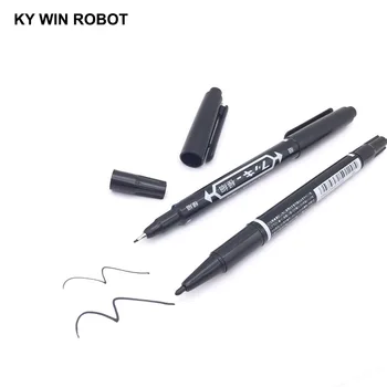 Black CCL Anti-etching PCB circuit board Ink Marker Double Pen DIY PCB Repair CCL Printed Circuit Diagram For Arduino Kit
Black CCL Anti-etching PCB circuit board Ink Marker Double Pen DIY PCB Repair CCL Printed Circuit Diagram For Arduino Kit