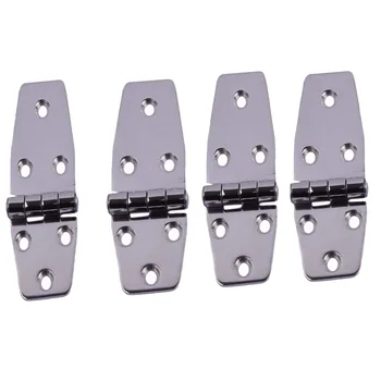 38*102mm 4Pcs Flush Hinges Stainless Steel Doors Stopper Hinge Polished Silver Boat Marine Door Compartment Door Hinges
38*102mm 4Pcs Flush Hinges Stainless Steel Doors Stopper Hinge Polished Silver Boat Marine Door Compartment Door Hinges