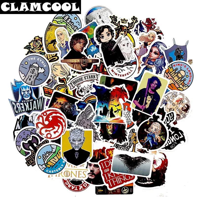 50Pcs Game Of Thrones Graffiti Sticker For Motorcycle Refrigerator Bike Skateboard Guitar Laptop Toy Luggage
50Pcs Game Of Thrones Graffiti Sticker For Motorcycle Refrigerator Bike Skateboard Guitar Laptop Toy Luggage