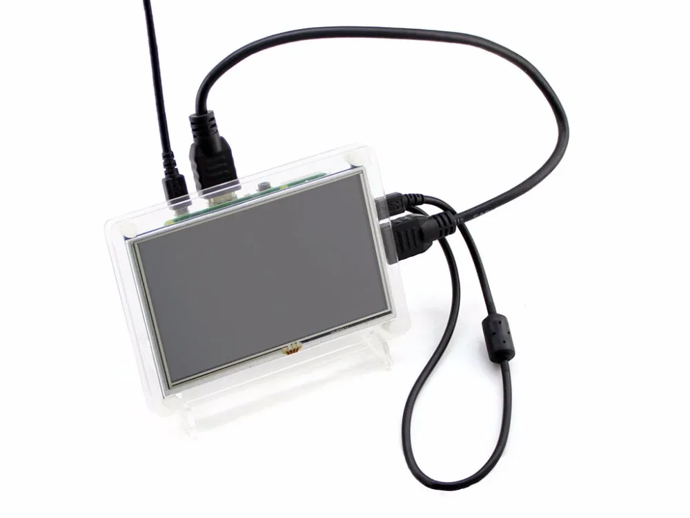 Waveshare RPi 5inch HDMI LCD B with clear case Display Touch Screen for Raspberry Pi B+/2B/3B Banana Pi/Pro BeagleBone Black etc
Waveshare RPi 5inch HDMI LCD B with clear case Display Touch Screen for Raspberry Pi B+/2B/3B Banana Pi/Pro BeagleBone Black etc