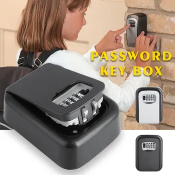 Metal Resettable Code Security Key Box Lock Convenient Storage Lock Box Durable Digit Wall Mounted Lock Box Store
Metal Resettable Code Security Key Box Lock Convenient Storage Lock Box Durable Digit Wall Mounted Lock Box Store