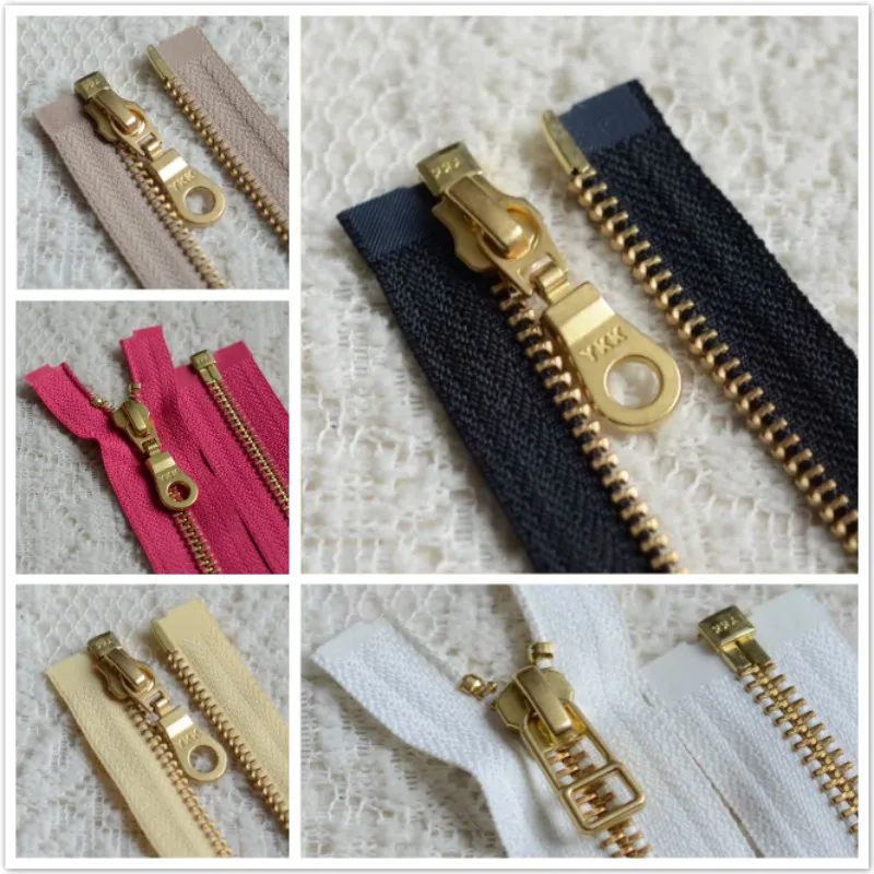 2 Pcs/lot Long Metal YKK Zipper Fasteners Single Open End Black White Gold Copper for Garment Clothing Accessories Wholesale
2 Pcs/lot Long Metal YKK Zipper Fasteners Single Open End Black White Gold Copper for Garment Clothing Accessories Wholesale