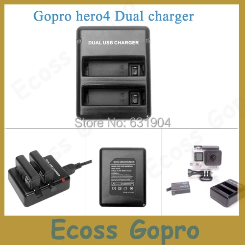 Gopro hero 4 Dual Charger,Go Pro 4 USB Smart Fast Dual Battery Charger+USB Cable For Gopro Hero4 Accessories
Gopro hero 4 Dual Charger,Go Pro 4 USB Smart Fast Dual Battery Charger+USB Cable For Gopro Hero4 Accessories