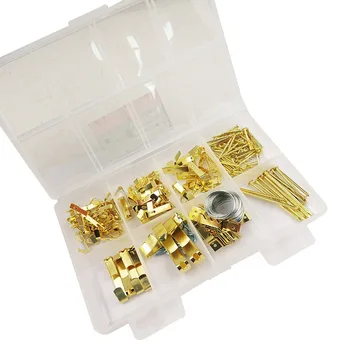 200PCS/Set Photo Picture Frame Hanging Kit with Wire, Hooks, Nails and Hardware Hanging Assortment Kit for Wall Mounting
200PCS/Set Photo Picture Frame Hanging Kit with Wire, Hooks, Nails and Hardware Hanging Assortment Kit for Wall Mounting