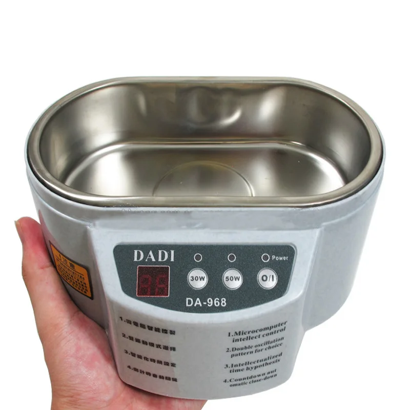 Mini Ultrasonic Cleaner Jewelry Dental Watch Glasses Toothbrushes Cleaning Tool Circuit Board Intelligent Control Cleaner
Mini Ultrasonic Cleaner Jewelry Dental Watch Glasses Toothbrushes Cleaning Tool Circuit Board Intelligent Control Cleaner
