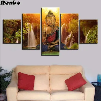 Diy 5d Diamond Painting Buddha Waterfall Landscape 5-Piece Diamond Mosaic Cross Stitch Diamond Embroidery Pattern Handmade Decor
Diy 5d Diamond Painting Buddha Waterfall Landscape 5-Piece Diamond Mosaic Cross Stitch Diamond Embroidery Pattern Handmade Decor