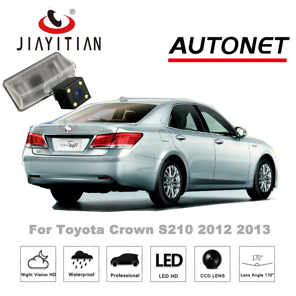 Камера заднего вида JIAYITIAN для Toyota Crown Royal 2011 2012 2013 CCD, камера заднего вида с ночным видением для номерного знака, резервная камера
Камера заднего вида JIAYITIAN для Toyota Crown Royal 2011 2012 2013 CCD, камера заднего вида с ночным видением для номерного знака, резервная камера