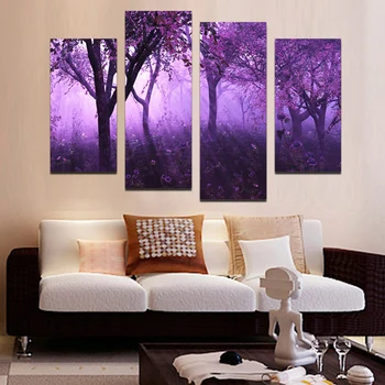 Printed On Canvas Fantasy Nuture photo of Primeval forest with Purple trees near river For living room decoration Unframed F1784
Printed On Canvas Fantasy Nuture photo of Primeval forest with Purple trees near river For living room decoration Unframed F1784